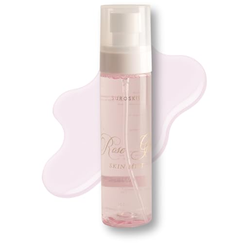 Image 1 of Pack of 1 for the product Suroskie Roses Glass Skin Mist 100Ml | 2 in 1 Face Toner + Makeup Setting Spray | Rose Water for Face with Aloe Vera & Lotus | Toner for Glowing & Hydrating Skin | All Skin Types | for Men & Women