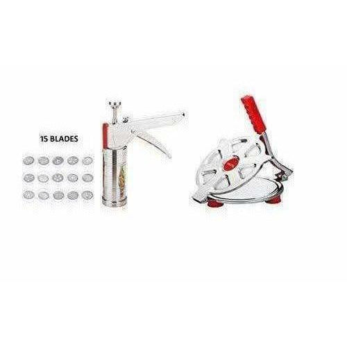 Image 1 of Stainless Steel Press Maker and Stainless Steel Puri Maker
