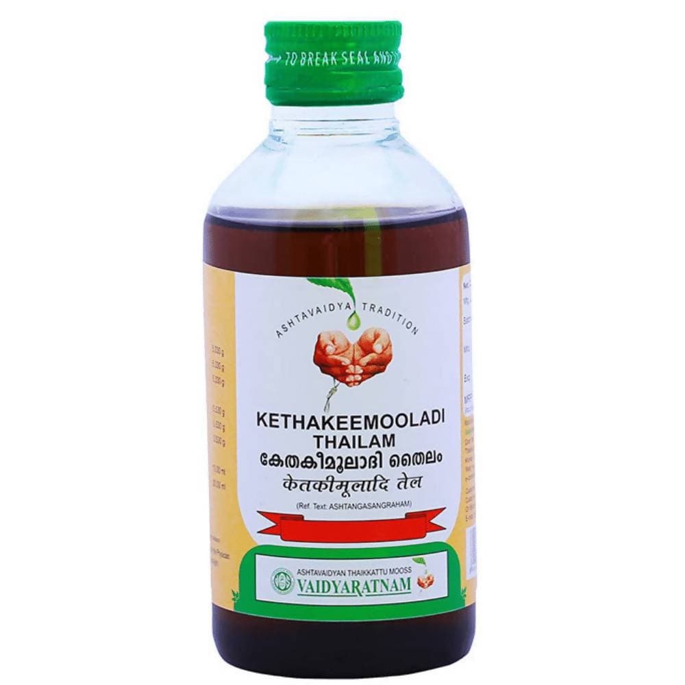 Image 1 of Vaidyaratnam Kethakeemooladi Thailam