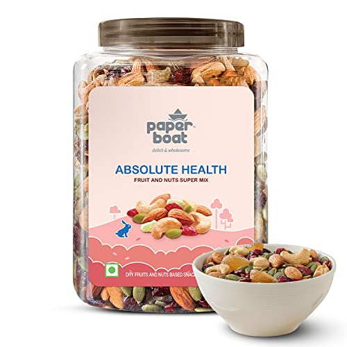 Image 1 of 1 kg (Pack of 1) for the product Paper Boat Absolute Health Dry Fruits Mix, Premium Trail Mix