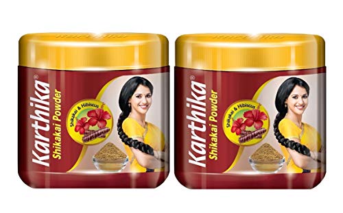 Image 1 of Default Title for the product Karthika Shikakai Powder 180Gm (Pack Of 2)
