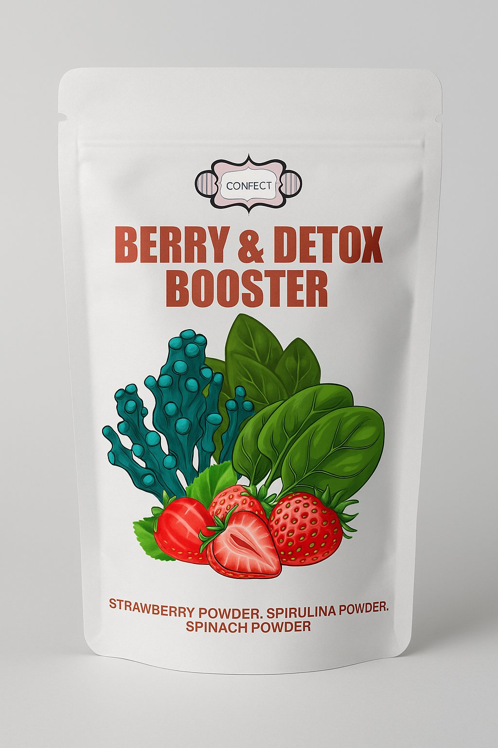 Image 1 of 75 gm for the product Confect Berry Detox Booster | Fruit Powder Combo