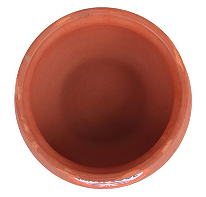 Image 3 of Mitti Cool Clay Handi, Set of 1, 650 ml, Brown