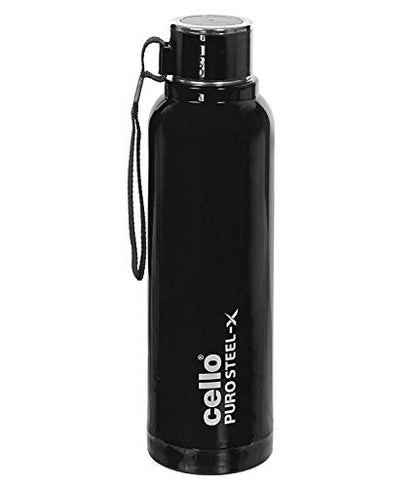 Image 6 of Cello Puro Steel-X Benz PU Insulated Water Bottle Set of 4, 650 ml Each