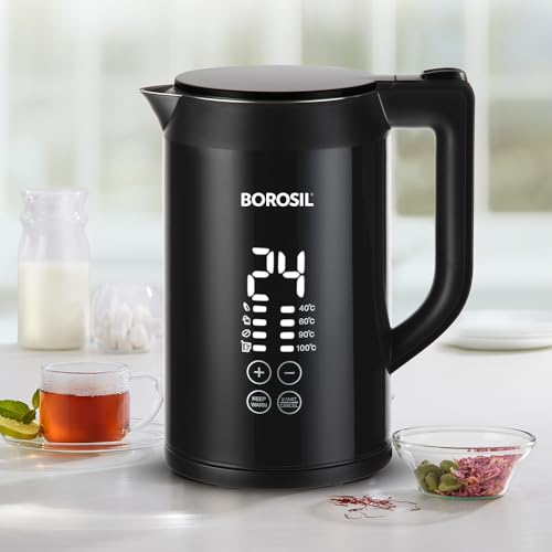 Image 1 of Default Title for the product Borosil 1.5 L Cooltouch Digital Electric Kettle