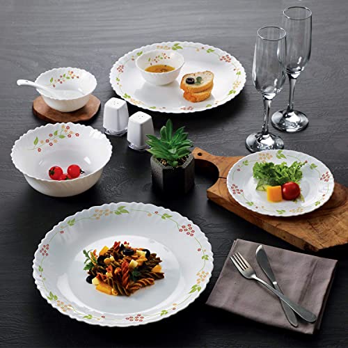 Image 7 of CELLO Secret Garden Dazzle Series Opalware Dinner Set