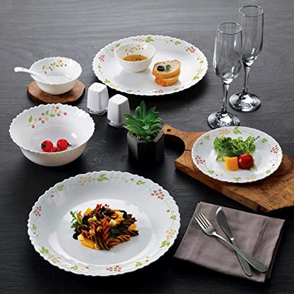 Image 7 of CELLO Secret Garden Dazzle Series Opalware Dinner Set