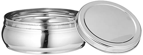 Image 3 of neelam Stainless Steel Puri Belly Dabbas Canisters 775 ml