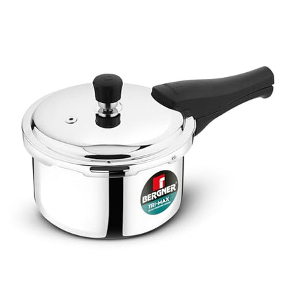 Image 4 of 2 Litres for the product BERGNER Tri-Max Triply Pressure Cooker