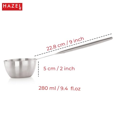 Image 5 of HAZEL Stainless Steel Ladle for Kitchen 280 ml