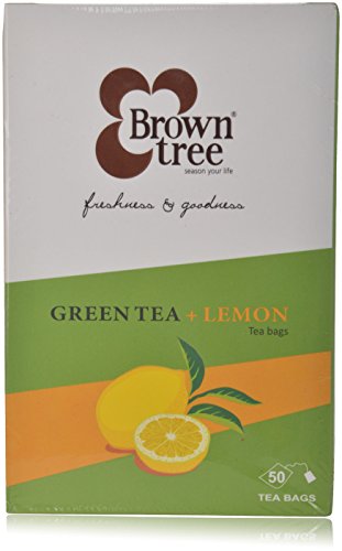 Image 2 of 50 bag for the product Brown tree Green Tea Lemon 75g 25 Teabags