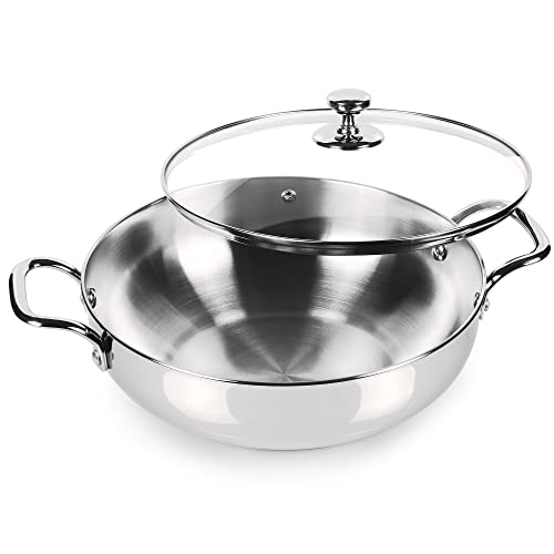Image 6 of MILTON Pro Cook 3 Pc Cookware Set Stainless Steel