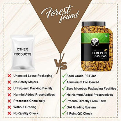 Image 7 of Forest Found Peri Peri Roasted Cashews 400g