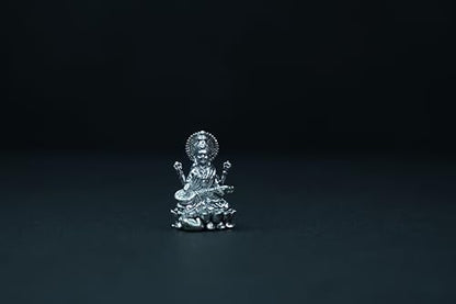 Image 2 of Dista Silvers Antique Saraswathi Devi 11.96g