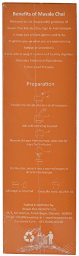 Image 2 of Brown tree Browntree Masala Chai 200g