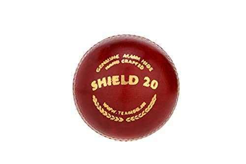 Image 4 of SG Leather Cricket Ball Shield 20 Red