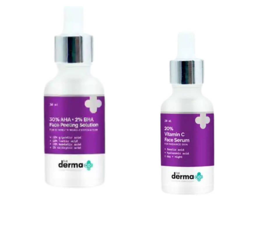 Image 1 of Combo Pack for the product The Derma Co Exfoliate and Glow Combo