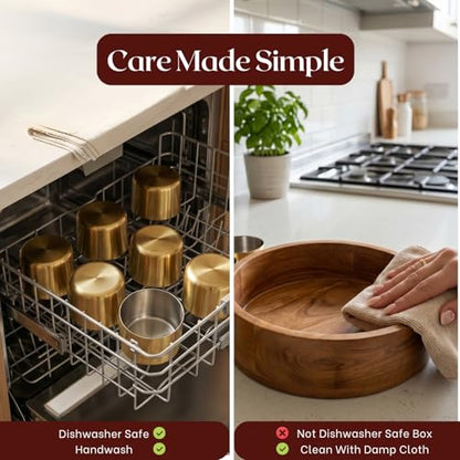 Image 11 of nestroots Wooden Masala Box for Kitchen