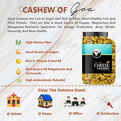 Image 6 of Forest Found Cheese Flavored Roasted Cashews 400g