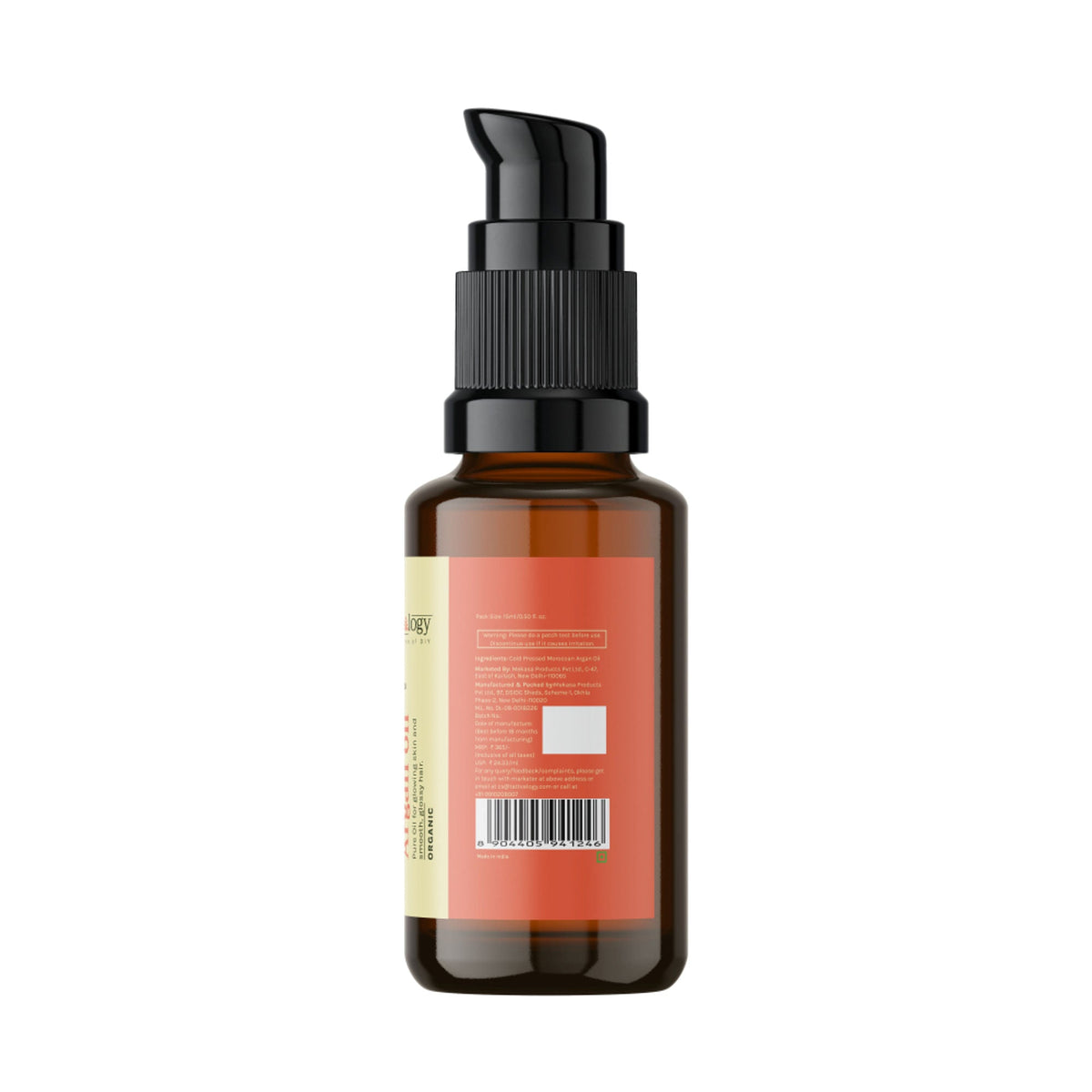 Image 10 of Tattvalogy Organic Moroccan Argan Oil - Vitamin-E Rich, Antioxidant, Tames Frizz for Smooth Hair