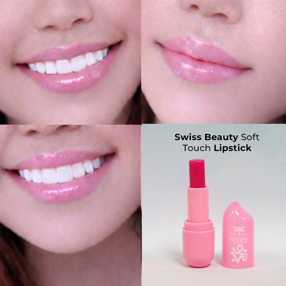 Image 5 of Whimsy Beauty Strawberry Swipe Pink Lipstick