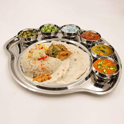 Image 2 of Spillbox Stainless Steel Maharaja Thali