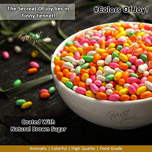 Image 6 of Forest Found Sugar Coated Fennel Seeds Candy, Saunf Mouth Freshener Mukhwas