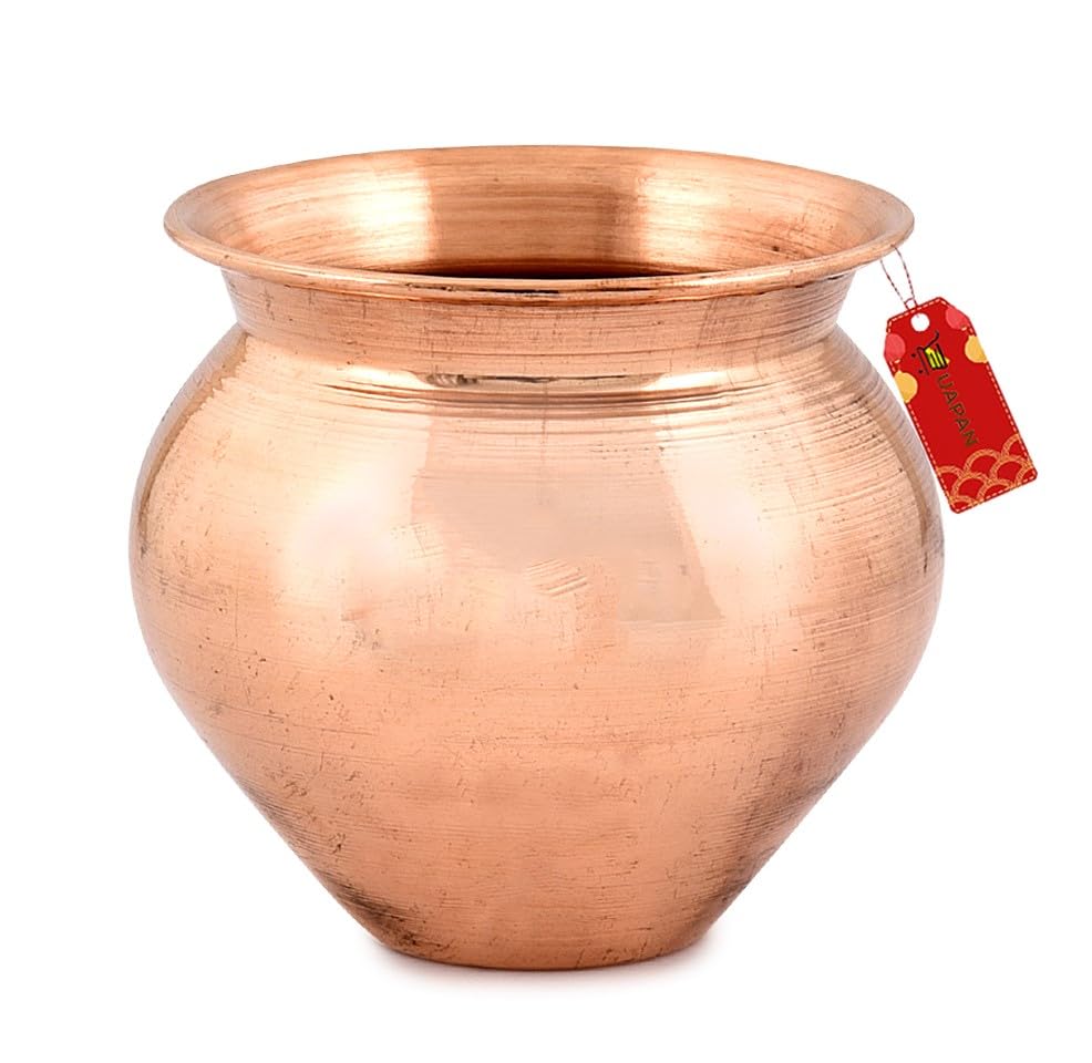 Image 1 of 300 ml for the product UAPAN Copper Vessel Kalash Tamba Lota for Pooja 300 ml