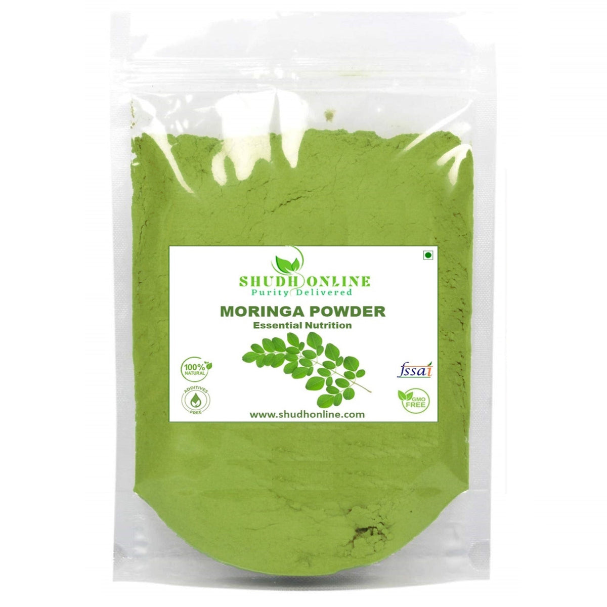 Image 10 of 100 gm for the product Shudh Online Moringa Leaves Powder