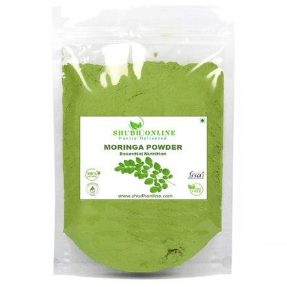 Image 10 of 100 gm for the product Shudh Online Moringa Leaves Powder