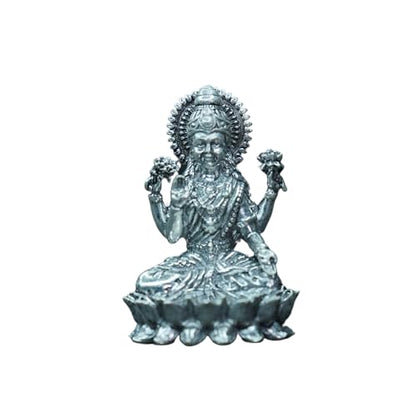 Image 1 of Default Title for the product Dista Silvers Antique Lotus Laxmi 39.72g