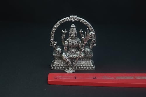 Image 3 of Dista Silvers Antique Lalitha Devi Sitting with Frame 127G