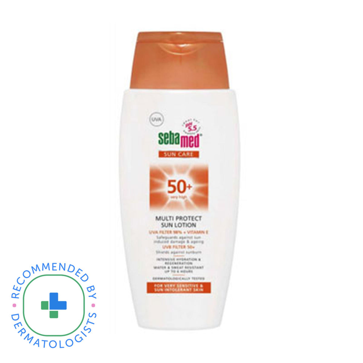 Image 1 of 150 ml / Pack of 1 for the product Sebamed Multiprotect Sun Lotion SPF 50+ Very High
