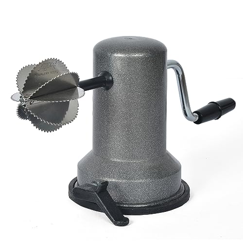Image 3 of Anjali CO.03 Sleek Stainless Steel Vacuum Base Coconut Scrapper, Black