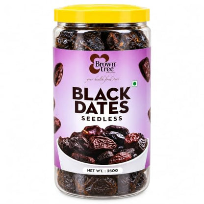Image 1 of Default Title for the product Brown tree Browntree Black Dates Seedless 250g