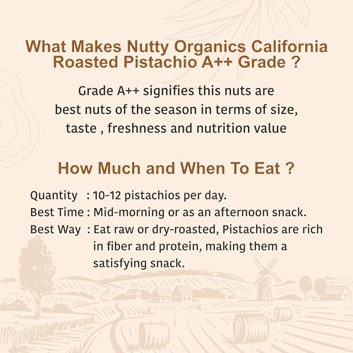 Image 5 of NUTTY ORGANICS California Roasted Pistachios 250 GM