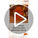 Image 2 of Servdharm Panchmukhi Hanuman Ji Murti 5.9" Orange