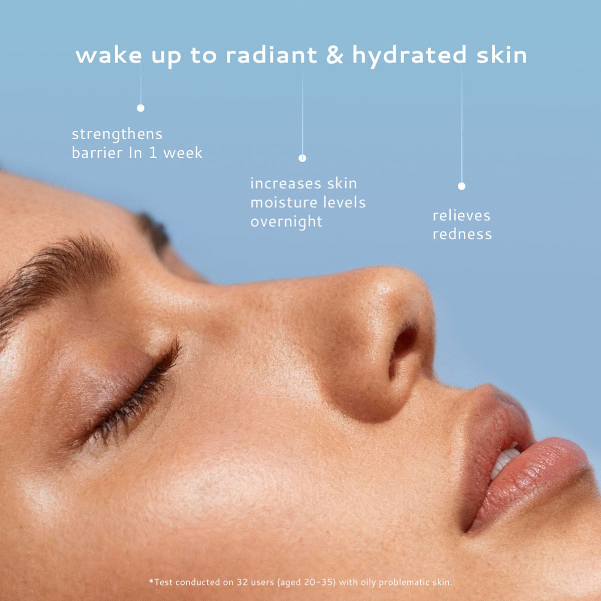 Image 3 of Lumineve Sensitive Skin Moisturizer with Ceramides for Barrier Repair and Soothing Skin