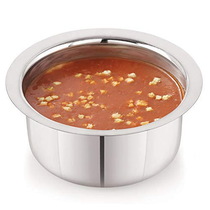 Image 5 of neelam Stainless Steel Flat Bottom Tope 550ml