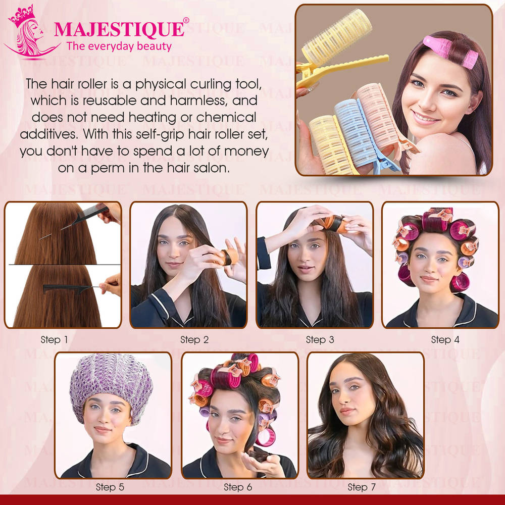 Image 4 of Majestique Hair Curling Roller Kit - Large