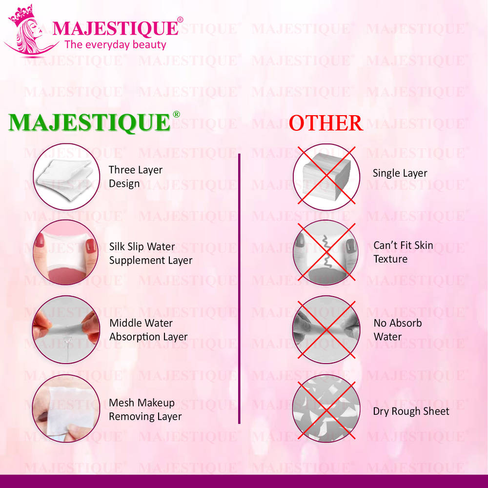 Image 4 of Majestique Facial Cotton Pads - 100 Each