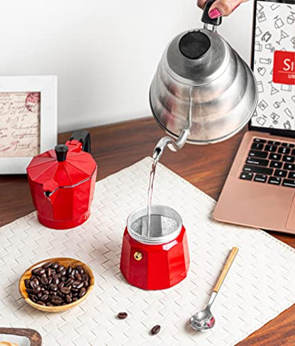 Image 6 of Sipologie Roma Moka Pot Red 180 ml