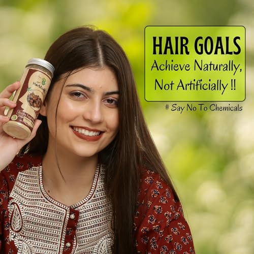 Image 2 of HerbtoniQ 100% Natural Reetha Fruit Powder (Soapnut/sapindus Mukorossi) For Hair Pack 150g (Pack of 4)