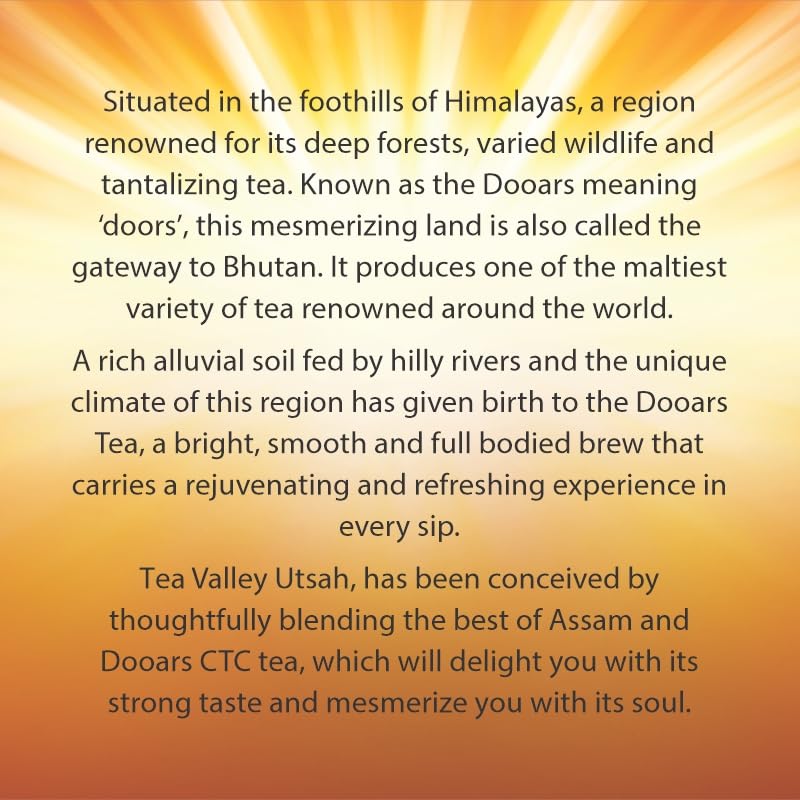 Image 3 of Tea Valley Utsah CTC Chai, Strong Blend of Dooars Tea - 5 kg