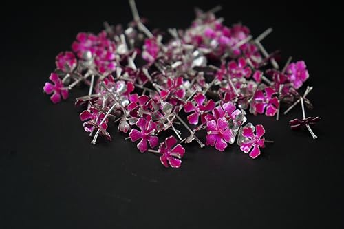 Image 2 of Dista Silvers Pink Flowers 5g (Pack of 5)