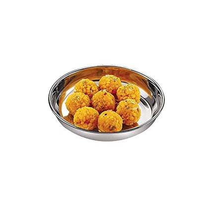 Image 4 of HAZEL Stainless Steel Plates Set for Serving Ice Cream 150 ML Set of 1