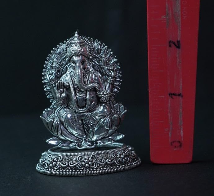 Image 3 of Dista Silvers Antique Ganesh 63.40g