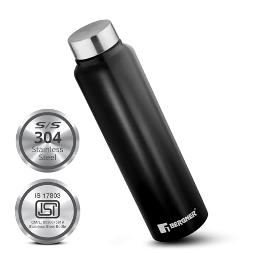 Image 4 of BERGNER Walking Stainless Steel Water Bottle 1000ml