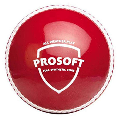 Image 1 of Default Title for the product SG Rubber Prosoft Tennis Ball, Rubber, Red, 300 Grams