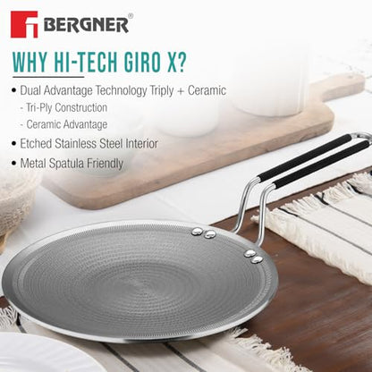 Image 7 of BERGNER Hi-Tech Giro X Ceramic 28cm Roti Tawa